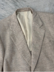 Blazer CERRUTI 1881 SHAPES | Linen sáng 2 cúc cổ điển | độ mới 95%