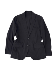 Blazer UNIQLO | Polyester tối màu 2 cúc không lót dáng gọn | độ mới 95%