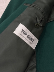 Blazer TOP GENT | Wool tối 2 cúc cổ điển | độ mới 90%