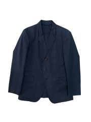 UNIQLO and LEMAIRE | Polyester tối màu 3 cúc tối giản | độ mới 95%