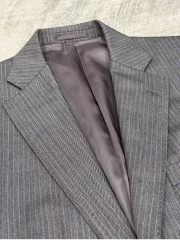 Blazer JPRESS | Wool sáng sọc 3 cúc cổ điển | độ mới 95%
