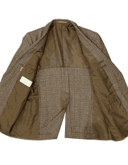 Blazer dạ nâu kẻ caro | 2 cúc cổ điển dáng chuẩn | độ mới 95% [BLZ-02.T1.01]