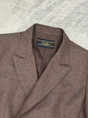 Blazer LEILIAN | Wool tối 6 cúc cổ điển | độ mới 95%