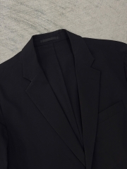 Blazer UNIQLO | Polyester tối màu 2 cúc không lót dáng gọn | độ mới 95%