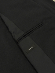 Blazer UNIQLO | Polyester tối màu 2 cúc cơ bản dáng Nhật | độ mới 95%