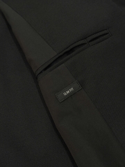 Blazer UNIQLO | Polyester tối màu 2 cúc nhẹ thoáng | độ mới 95%
