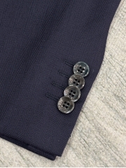 Blazer GIORIO ARMANI | Wool tối màu 2 cúc cổ điển không xẻ tà | độ mới 80%