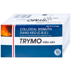 Thuốc Trymo điều trị điều trị loét tá tràng, viêm dạ dày (hộp 14 vỉ x 8 viên)