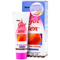 Kem bôi Gót Sen Thái Dương giảm tình trạng nứt gót chân, dưỡng ẩm (hộp 1 tuýp x 20g)
