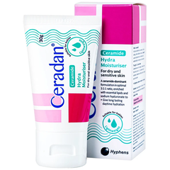 Kem dưỡng ẩm Ceradan Ceramide Hydra Moisturiser làm dịu da và phục hồi da bị kích ứng (hộp 1 tuýp x 30g)