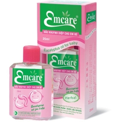 Dầu tràm Emcare cho bé ngừa cảm, xoa bóp giảm đau nhức (hộp 1 chai x  25ml)