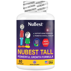 Viên uống NuBest Tall hỗ trợ phát triển chiều cao và trí não (chai 60 viên)