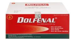 Thuốc Dolfenal giảm đau bụng kinh, đau răng, các cơn đau nhẹ đến trung bình (hộp 25 vỉ x 4 viên)
