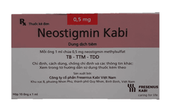 Thuốc tiêm Neostigmin Kabi điều trị nhược cơ (hộp 10 ống x 1ml)