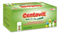 Dung dịch uống Centovit Multi-Vit With Lysine hỗ trợ bổ sung Vitamin (hộp 20 ống x 7,5 ml)