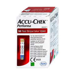 Que thử đường huyết Accu-Chek Performa (hộp 1 lọ x 50 que)