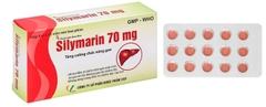 Viên nén Silymarin VCP 70mg hỗ trợ điều trị bệnh viêm gan mãn tính, xơ gan (hộp 4 vỉ x 15 viên)
