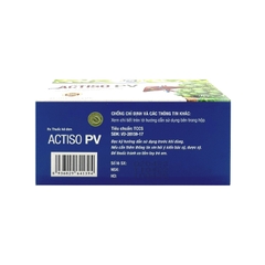 Thuốc Actiso PV điều trị viêm gan, viêm túi mật (hộp 5 vỉ x 10 viên)