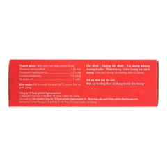 Thuốc Agi-Neurin điều trị và dự phòng thiếu vitamin B1, B6, B12 (hộp 10 vỉ x 10 viên)