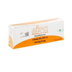 Viên nhai Air-X hương cam chống đầy hơi và chướng bụng (hộp 10 vỉ x 10 viên)