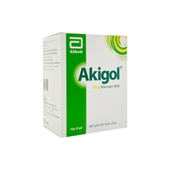 Thuốc Akigol điều trị táo bón (hộp 20 gói x 10,19g)