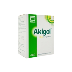 Thuốc Akigol điều trị táo bón (hộp 20 gói x 10,19g)