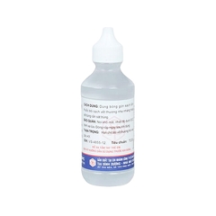 Cồn Alcool 90 độ màu trắng OPC sát trùng vết thương ngoài da, vật dụng (chai 60ml)