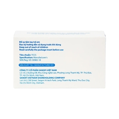 Thuốc Alpha Chymotrypsine Choay Sanofi điều trị phù nề sau chấn thương, phẩu thuật, bỏng (hộp 2 vỉ x 15 viên)