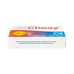 Thuốc Alpha Chymotrypsine Choay Sanofi điều trị phù nề sau chấn thương, phẩu thuật, bỏng (hộp 2 vỉ x 15 viên)