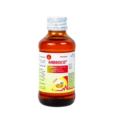 Siro Ambroco hỗ trợ tan đàm trong bệnh lý hô hấp (hộp 1 chai x 60ml)