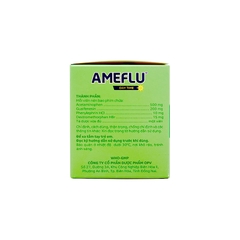 Thuốc Ameflu Day Time giảm các triệu chứng cảm lạnh và cảm cúm (hộp 10 vỉ x 10 viên)