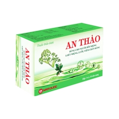 Thuốc An Thảo Nam Dược hỗ trợ điều trị hôi miệng, loét miệng (hộp 5 vỉ x 10 viên)