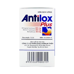 Hỗn dịch uống Antilox Plus 10g điều trị viêm loét dạ dày, tá tràng (hộp 20 gói)