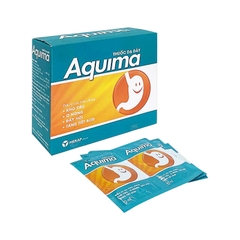 Thuốc Aquima hỗ trợ điều trị các triệu chứng khó tiêu, ợ nóng, đầy hơi (hộp 20 gói x 10ml)