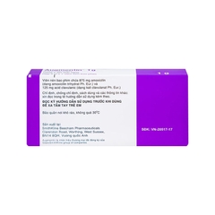 Thuốc Augmentin 1g điều trị nhiễm khuẩn (hộp 2 vỉ x 7 viên)
