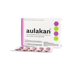 Thuốc Aulakan 40mg điều trị giảm trí nhớ, kém tập trung (hộp 2 vỉ x 15 viên)