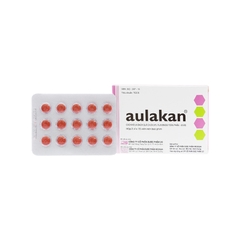 Thuốc Aulakan 40mg điều trị giảm trí nhớ, kém tập trung (hộp 2 vỉ x 15 viên)