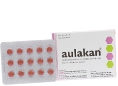 Thuốc Aulakan 40mg điều trị giảm trí nhớ, kém tập trung (hộp 2 vỉ x 15 viên)