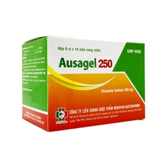 Thuốc Ausagel 250 điều trị táo bón (hộp 6 vỉ x 10 viên)