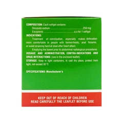 Thuốc Ausagel 250 điều trị táo bón (hộp 6 vỉ x 10 viên)