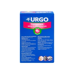 Băng cá nhân trong suốt Urgo Transparent (2cm x 7.2cm) hộp 100 miếng