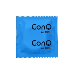 Bao cao su CONQ ẩn mình, siêu mỏng (52mm) hộp 3 cái