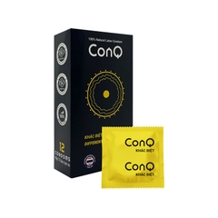 Bao cao su CONQ Khác Biệt (52mm) hộp 12 cái