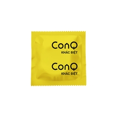 Bao cao su CONQ Khác Biệt (52mm) hộp 3 cái