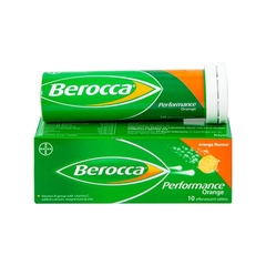 Viên sủi Berocca  bổ sung vitamin và khoáng chất (tuýp 10 viên)