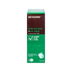 BETADINE GARGLE AND MOUTHWASH H1x125ml