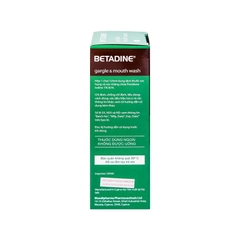 BETADINE GARGLE AND MOUTHWASH H1x125ml