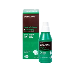 BETADINE GARGLE AND MOUTHWASH H1x125ml