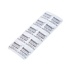 Thuốc Betaloc 50mg điều trị tăng huyết áp, dự phòng đau thắt ngực (3 vỉ x 20 viên)