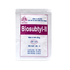 Bột men vi sinh Biosubtyl-II điều trị tiêu chảy, viêm ruột (hộp 25 gói x 1g)
